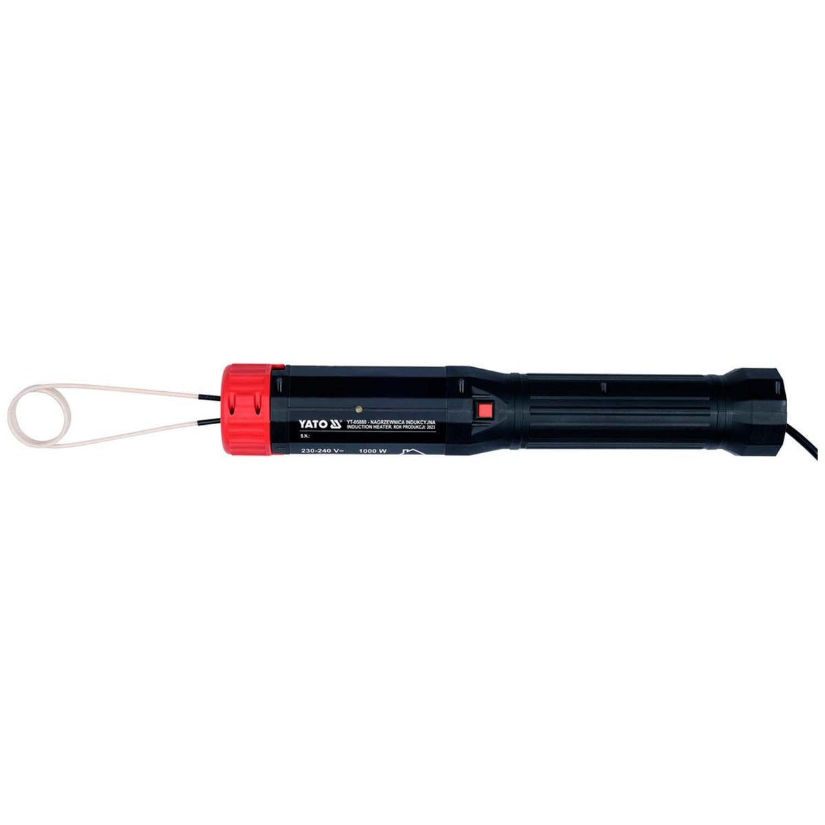 Kit Calentador por inducción portatil 1 Kw 9 Pzas - Yato - Herram.cl
