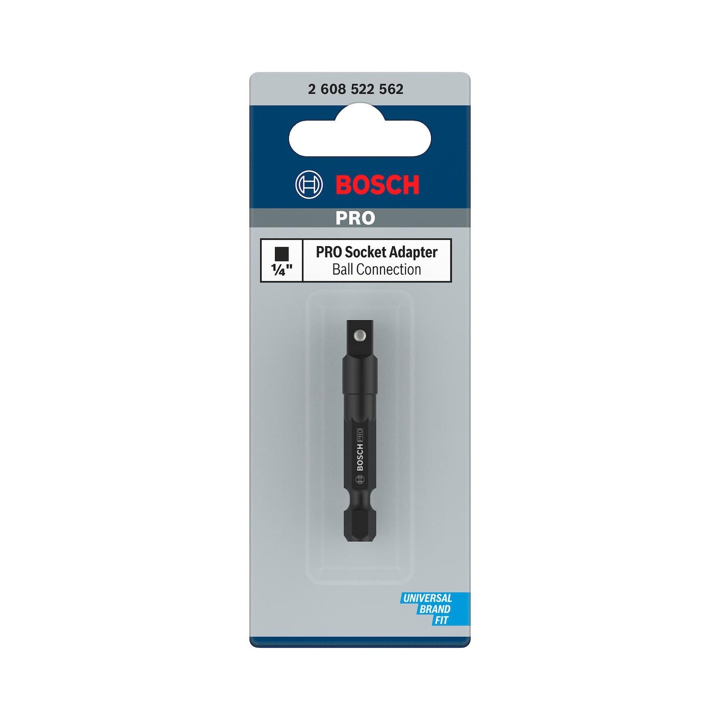 Adaptado Cuadrante PRO Impact 1/4''x50mm - Bosch - Herram.cl