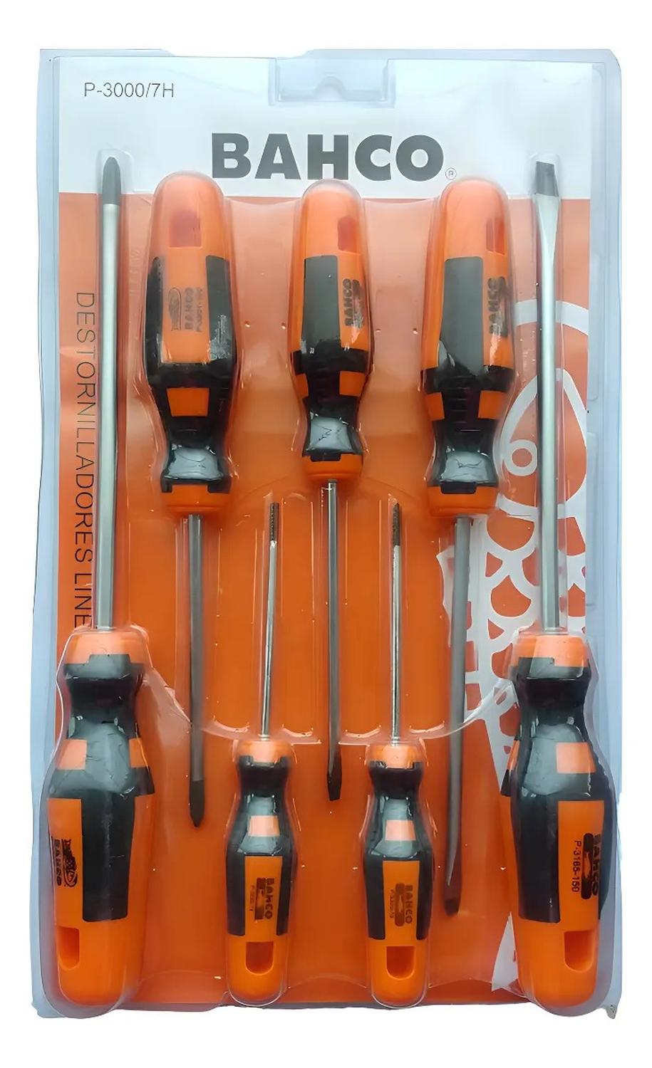 Juego Premium de Destornilladores 7 Piezas – Bahco - Herram.cl