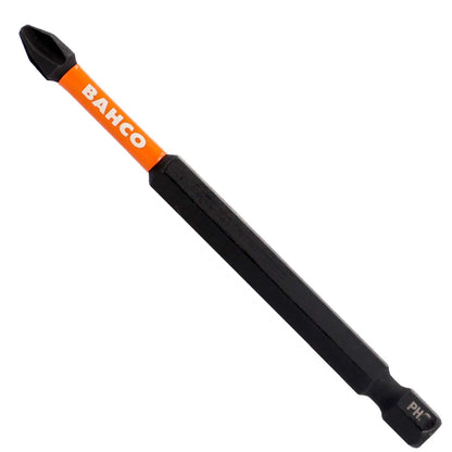 Puntas De Impacto De Torsión PH3x90mm 2 Pzas - Bahco - Herram.cl