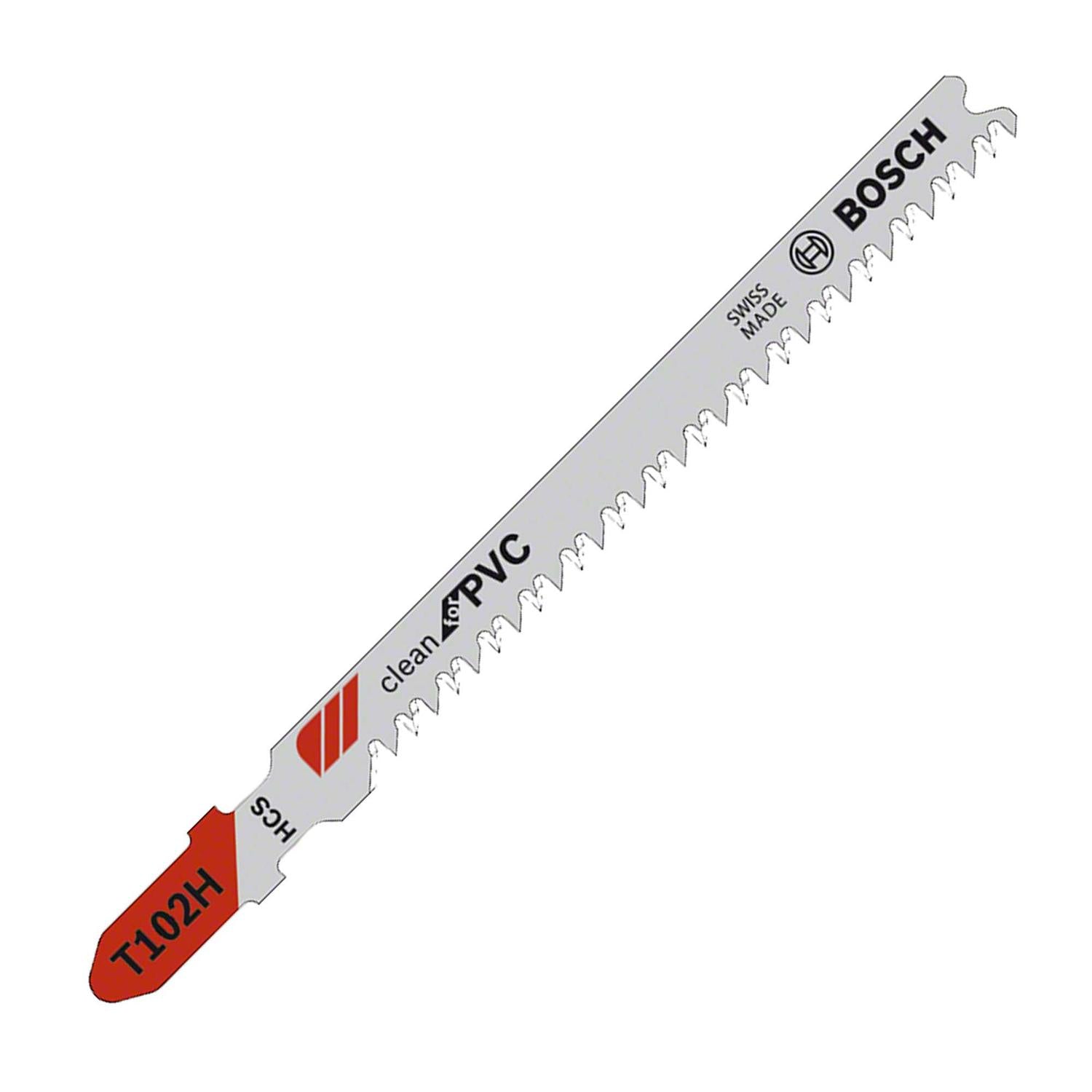 Hoja de calar HCS PVC 100mm 3 Pzas - Bosch - Herram.cl