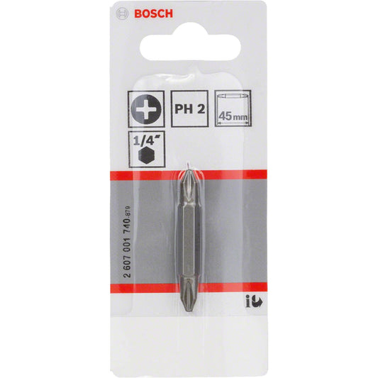 Punta Doble ExtraHard PH2X45mm - Bosch - Herram.cl