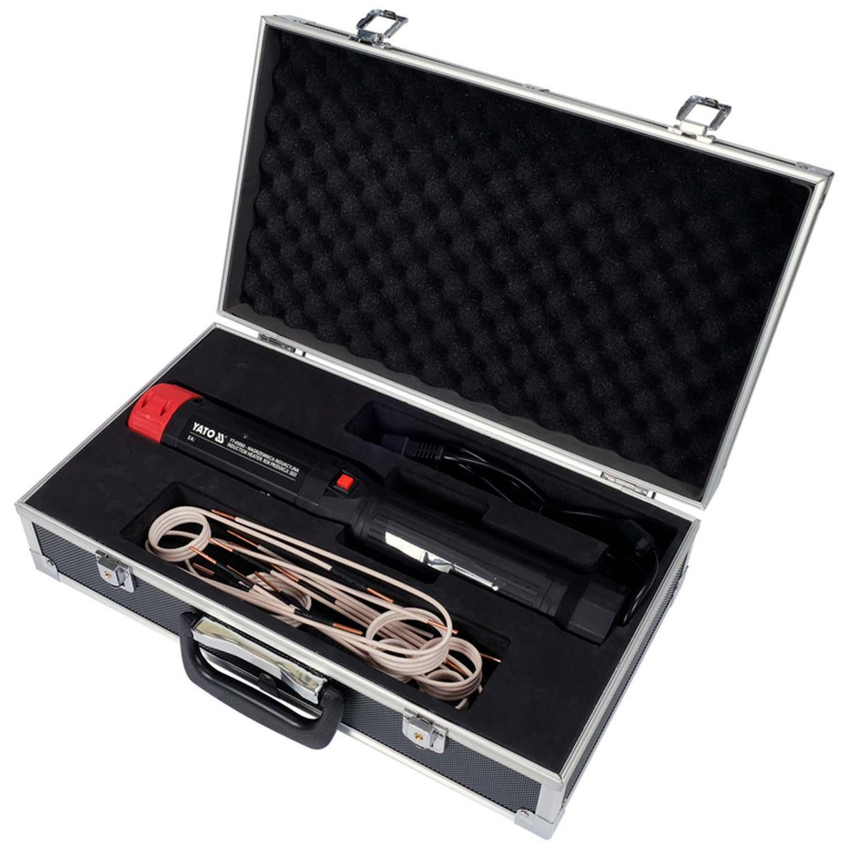 Kit Calentador por inducción portatil 1 Kw 9 Pzas - Yato - Herram.cl