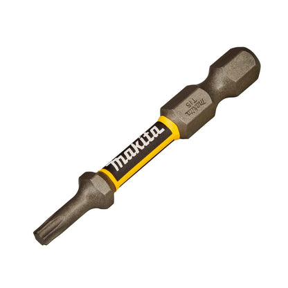 Puntas de Torsión Impact Premier T15 - 50mm 2 Pzas - Makita - Herram.cl