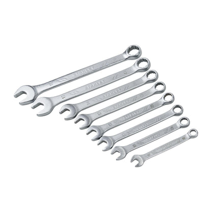 Juego 8 Llaves Combinadas Anti-Slip Métricas - Stanley - Herram.cl
