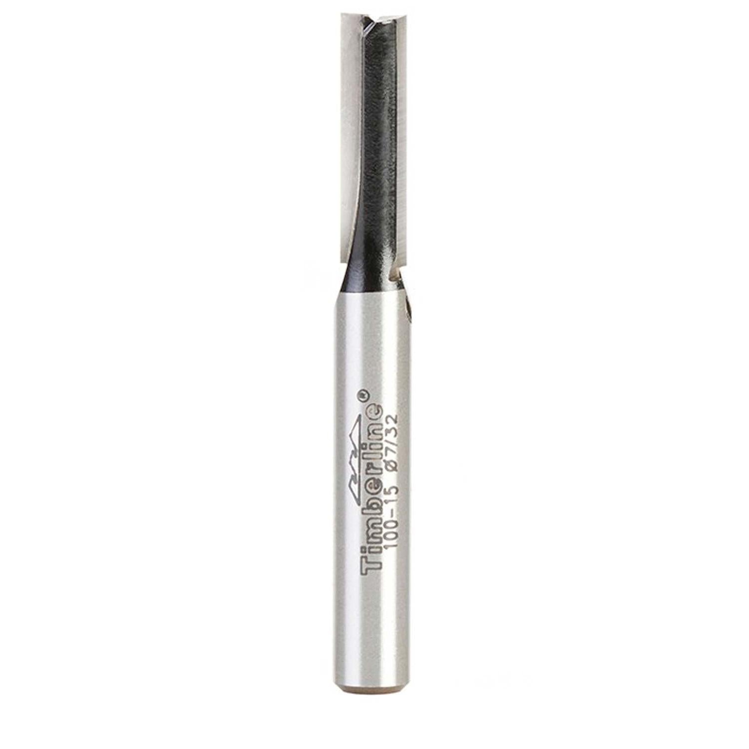 Fresa Recta 2 Filos 7/32''x3/4'' Toma 1/4'' - Timberline - Herram.cl