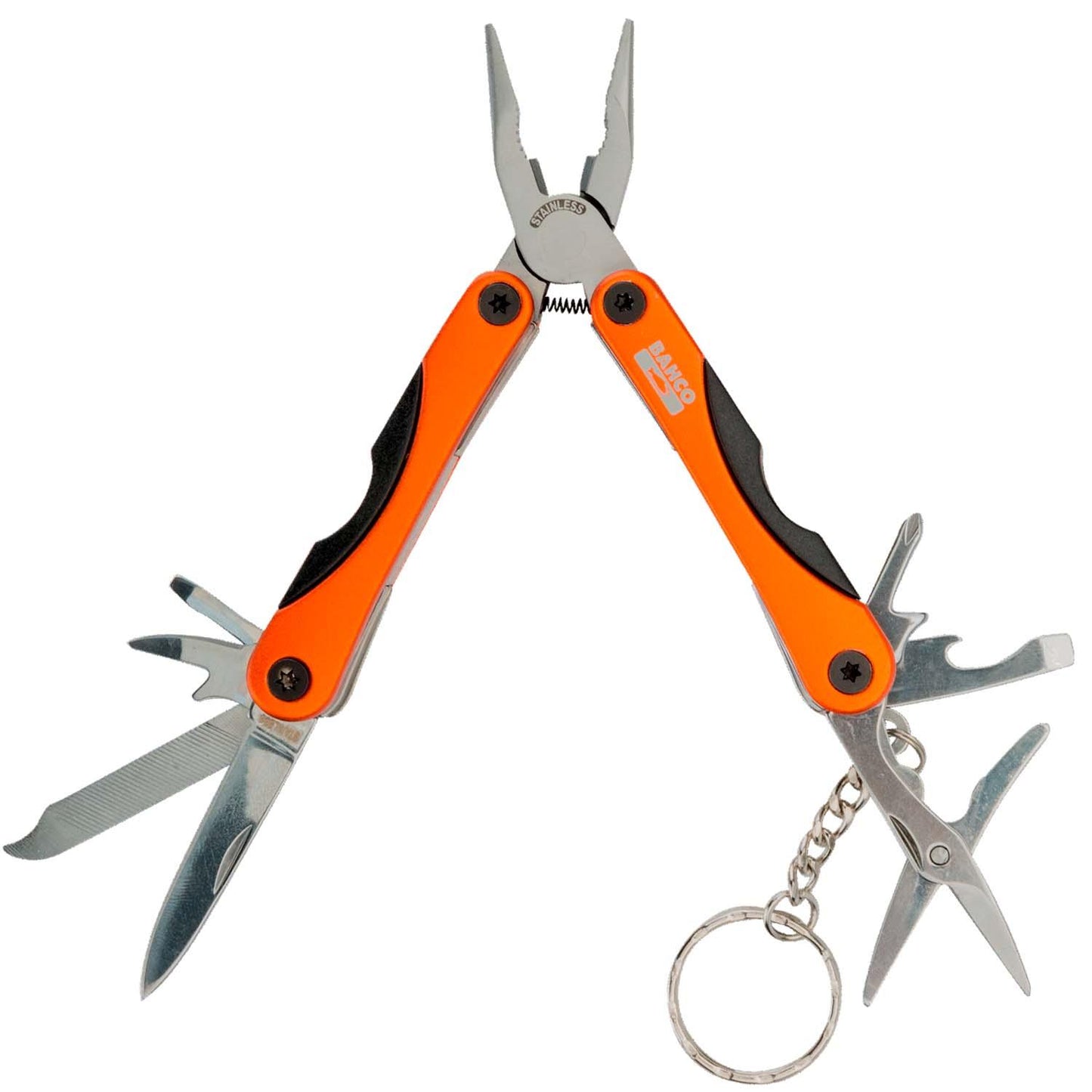 Multiherramienta Plegable Llavero 18 En 1 - Bahco - Herram.cl