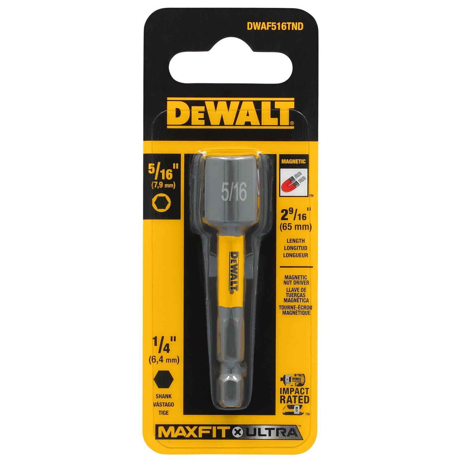 Vaso Magnético Maxfit - Ultra 5/16''x65mm - DeWALT - Herram.cl