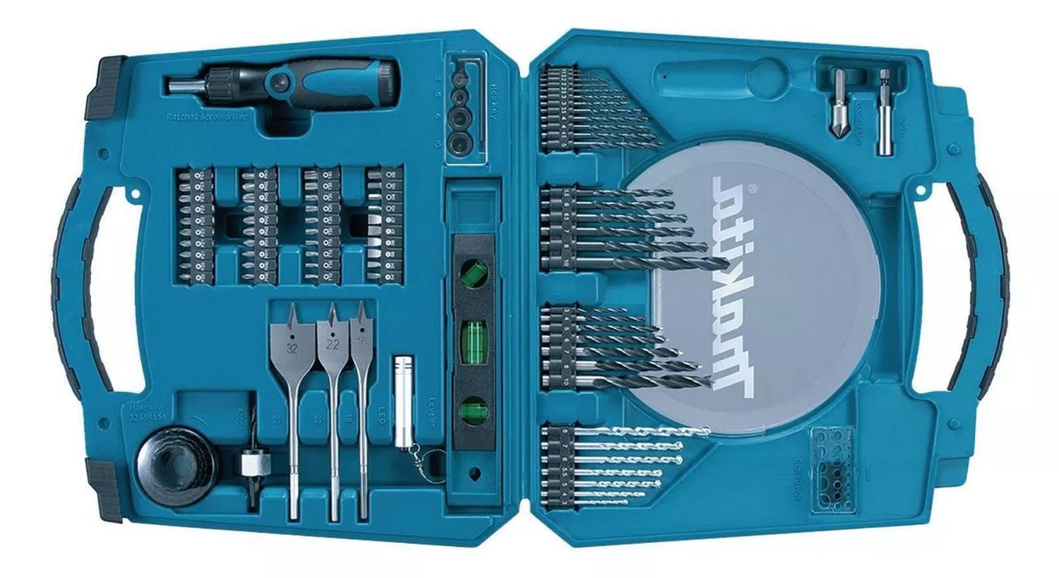 Set De Puntas y Brocas 100 Pzas. - Makita - Herram.cl