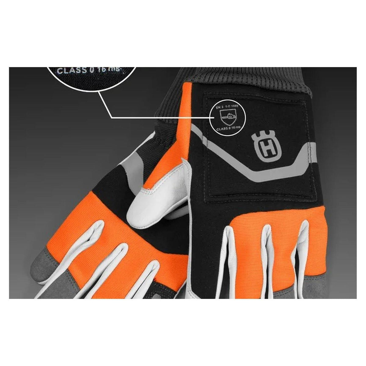 Guantes Functional Con Protección Anticorte - Husqvarna - Herram.cl