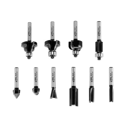 Set Fresas Toma 1/4'' 10 Pzas STA80000 - Stanley - Herram.cl