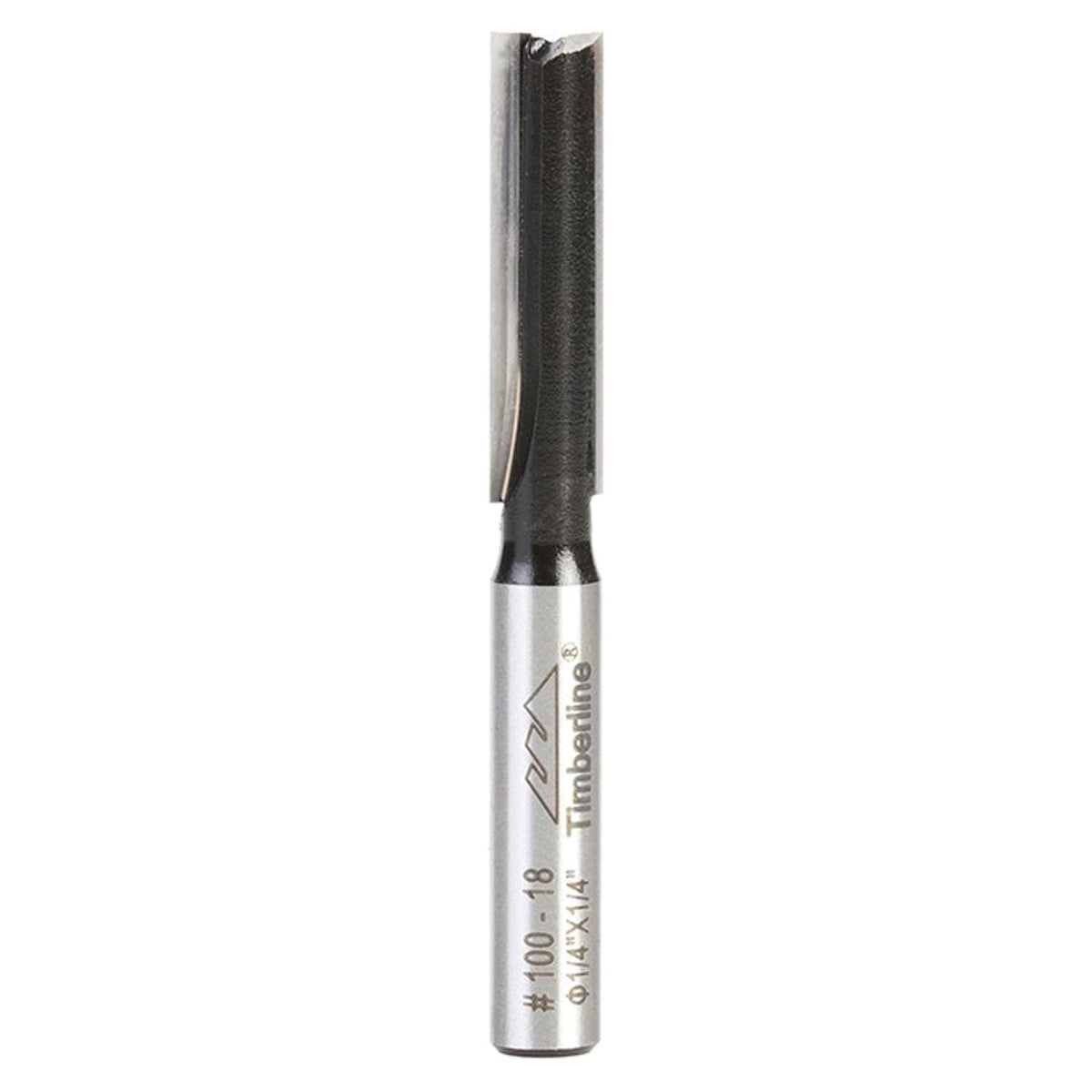 Fresa Recta 1/4'' x 1'' Vástago 1/4'' 100-18 - Timberline - Herram.cl