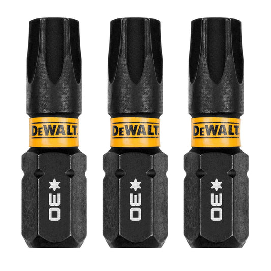 Puntas FLEXTORQ T30 - 1'' (25.4mm) 3 Pzas - DeWALT - Herram.cl