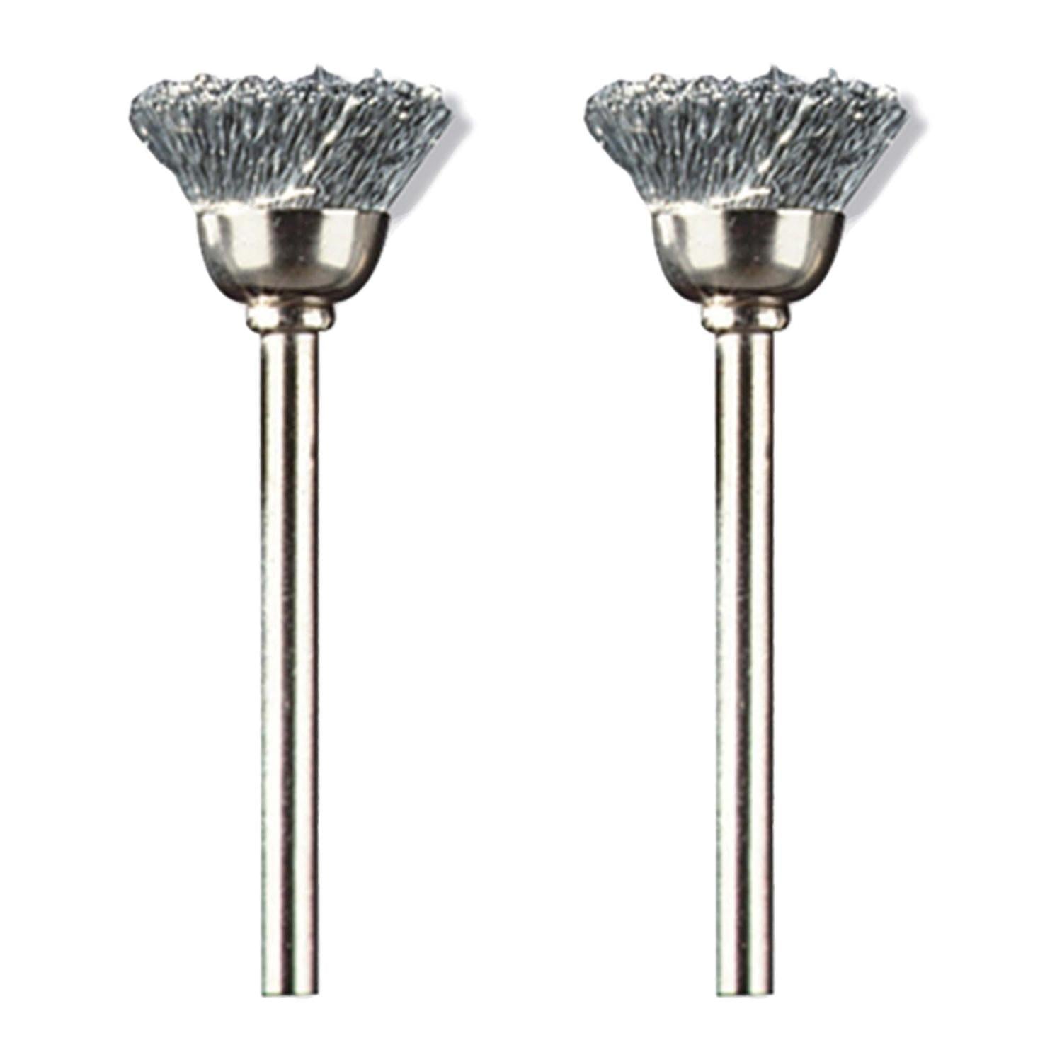 Cepillo de Acero al Carbono 12,7mm (442 - 02) 2 Pzas - Dremel - Herram.cl