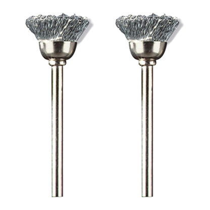 Cepillo de Acero al Carbono 12,7mm (442 - 02) 2 Pzas - Dremel - Herram.cl