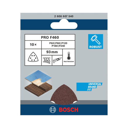 10 Hojas de lija Delta C470 Best for Wood&Paint - Bosch - Herram.cl
