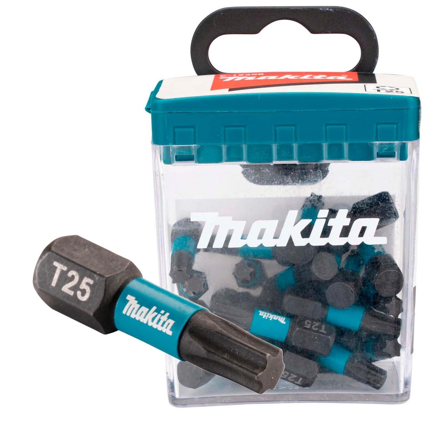 Puntas Impact Black T25 - 25mm 25 Pzas - Makita - Herram.cl