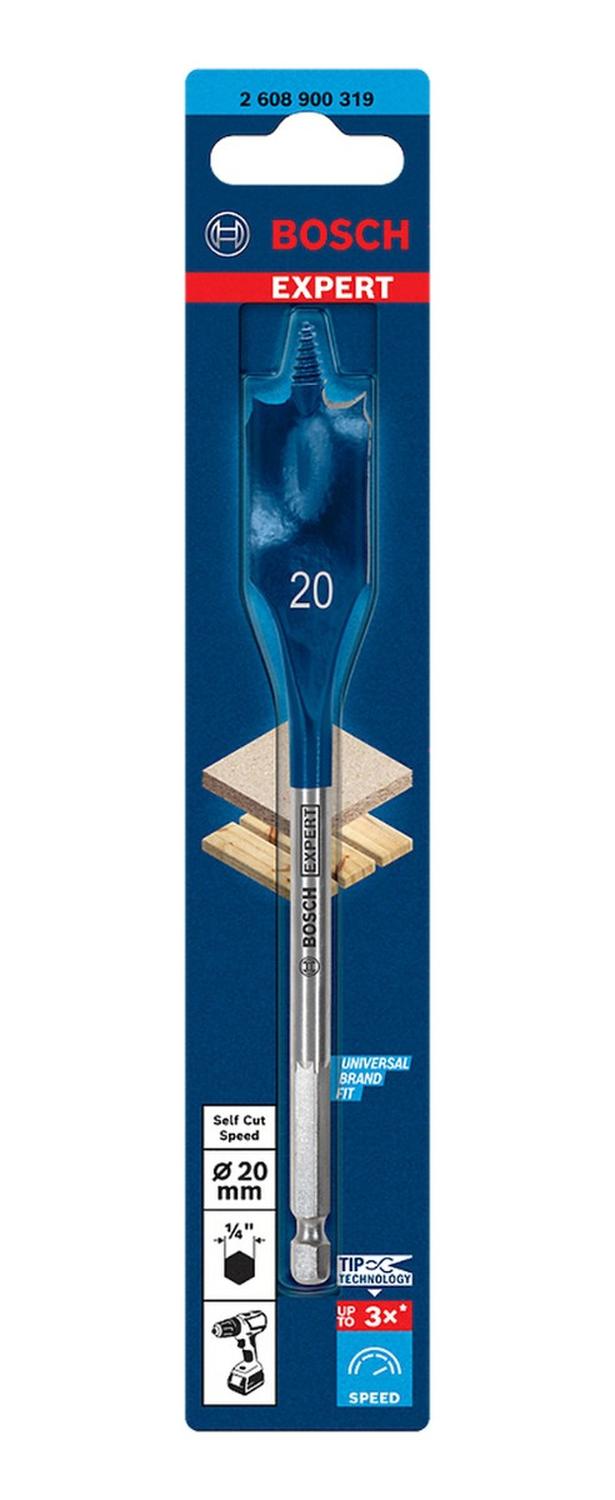 Broca Paleta Expert Self Cut Speed 20 X 152mm – Bosch - Herram.cl