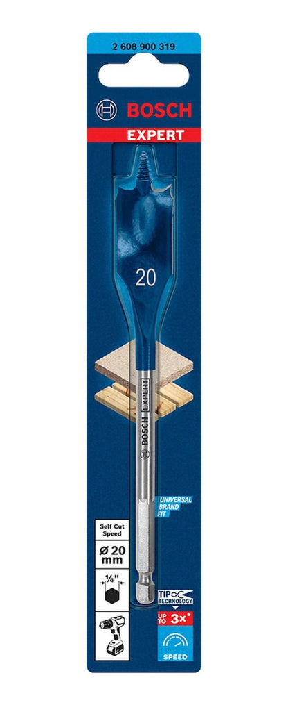 Broca Paleta Expert Self Cut Speed 20 X 152mm – Bosch - Herram.cl