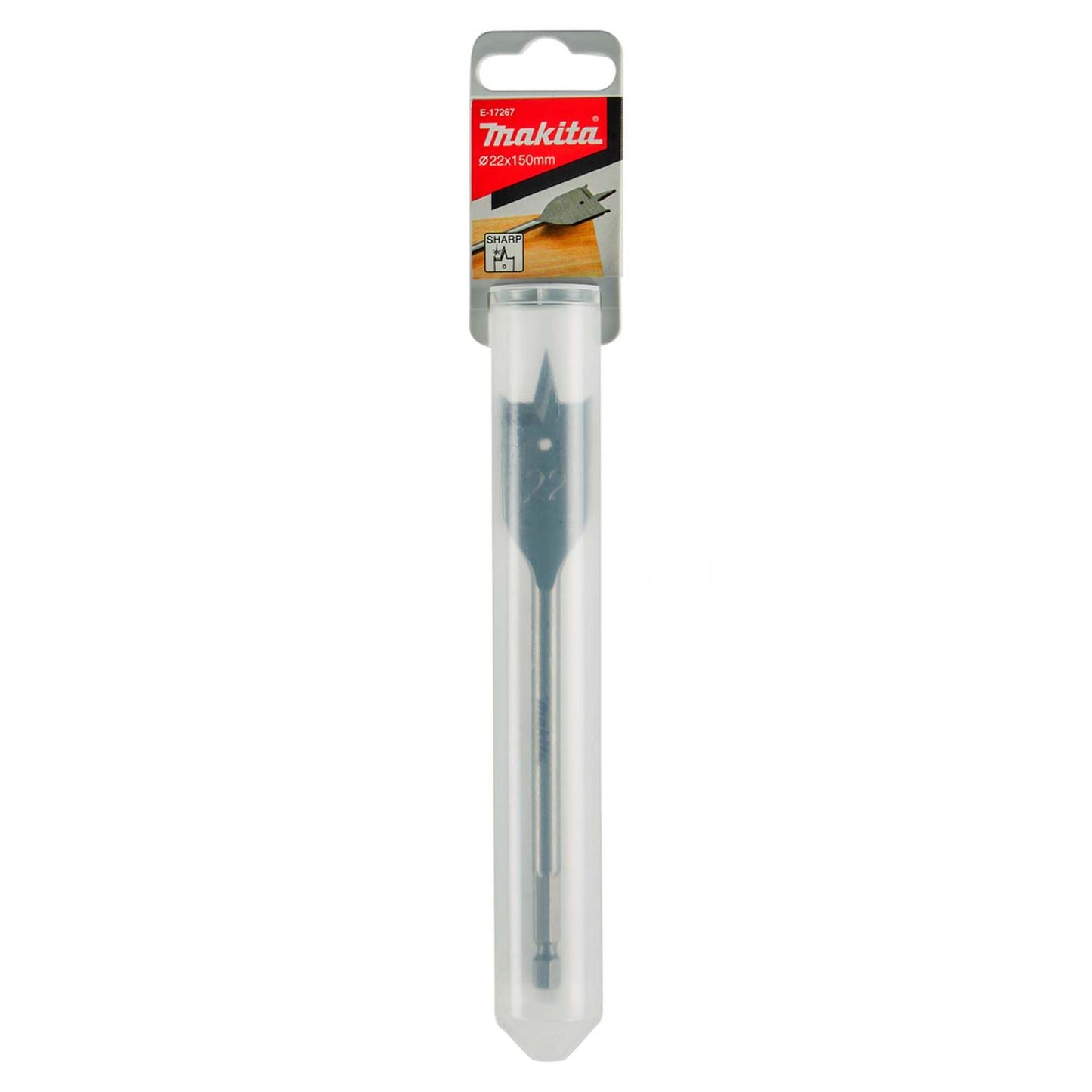 Broca Paleta Sharp 22x150mm Toma Hex. 1/4'' - Makita - Herram.cl