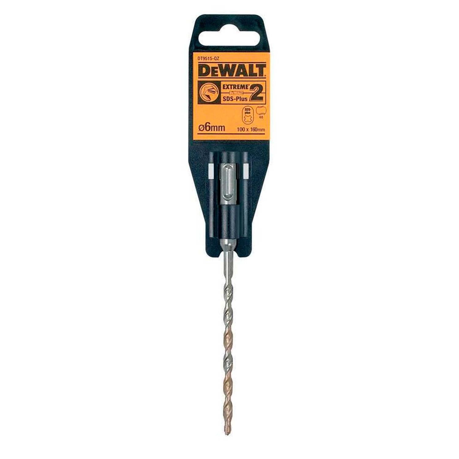 Broca SDS - Plus EXTREME 6x100x160mm - DeWALT - Herram.cl