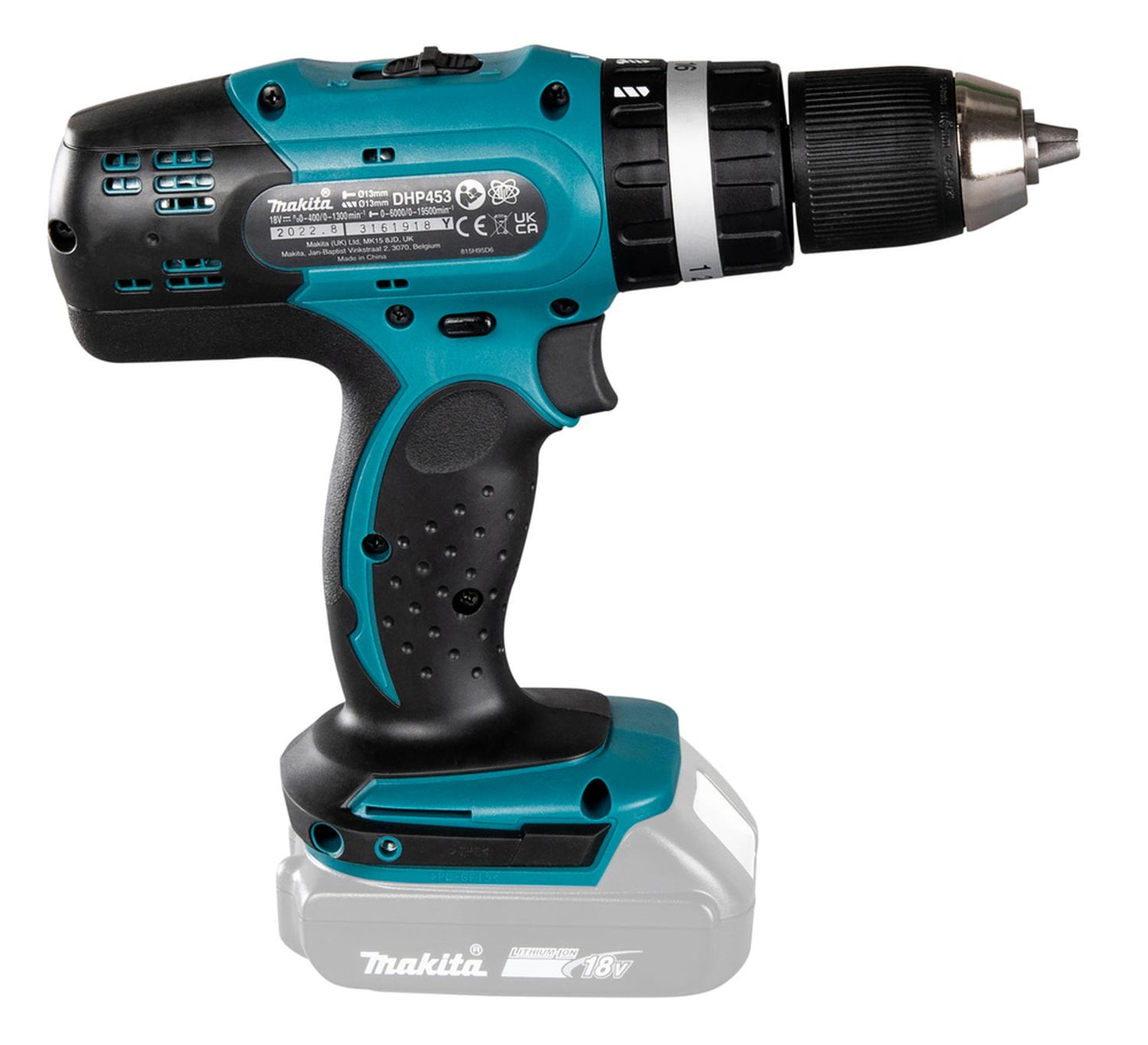Taladro Percutor Inalámbrico 18V 13mm 42 N·m - Makita - Herram.cl