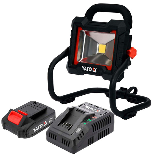 Foco LED Inalámbrico 18 V 1.600 Lm 1 Bat. 2 Ah Yato YT-82961 - Herram.cl