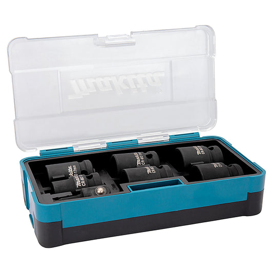 Set Dados de Impacto Makita B-69733 1/2'' 7 Piezas Cr-Mo - Herram.cl