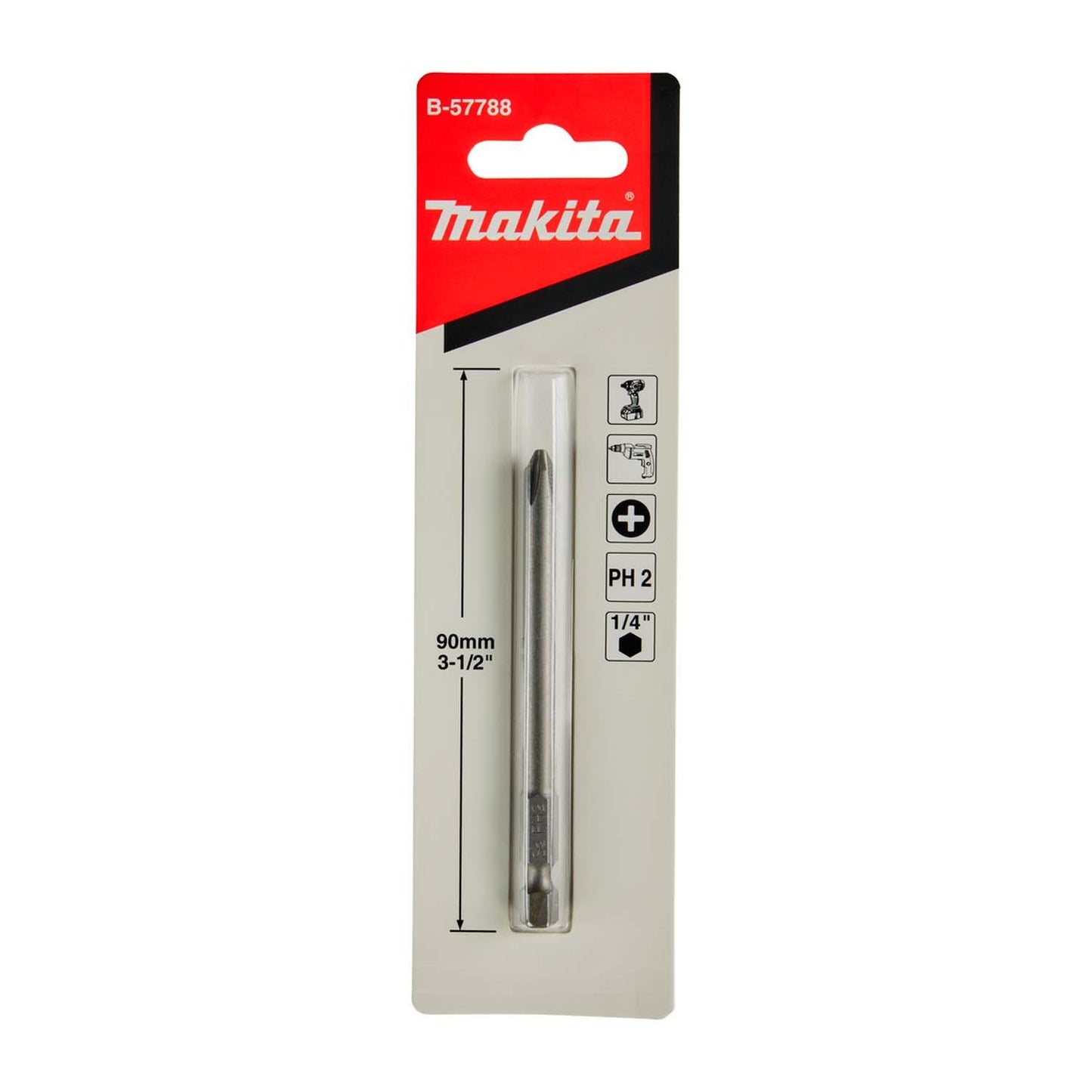 Punta PH2 X 90mm - Makita - Herram.cl