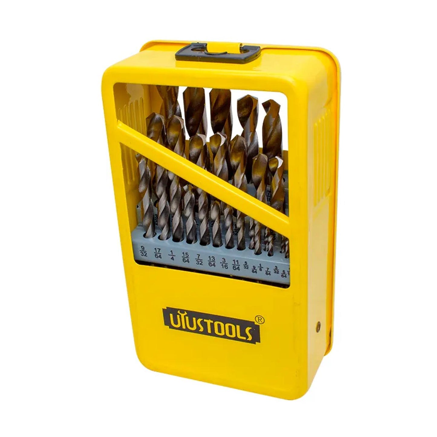 Set Brocas Metal HSS 1/16'' - 1/2'' 29 Pzas – Uyustools - Herram.cl