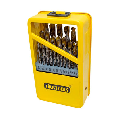 Set Brocas Metal HSS 1/16'' - 1/2'' 29 Pzas – Uyustools - Herram.cl
