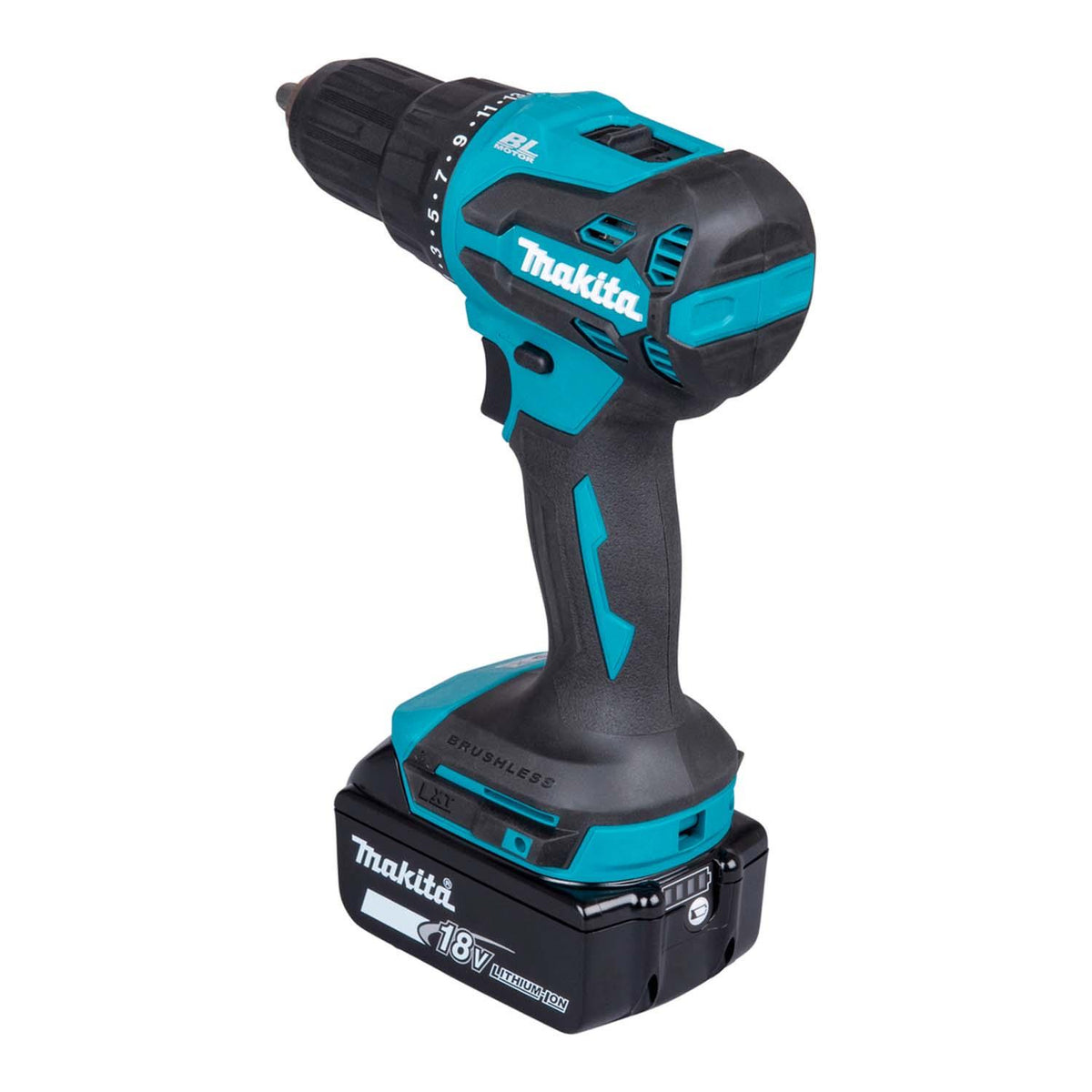 Taladro Percutor Inalámbrico 13mm 18V LXT 1 Bat 3Ah Makita - Herram.cl