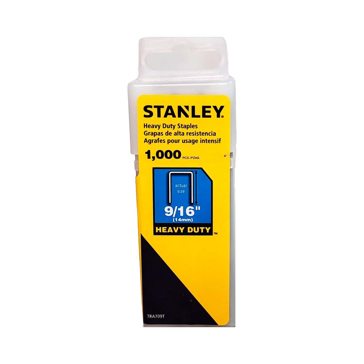 Grapas Trabajo Pesado 9/16'' (14mm) 1.000 Pzas - Stanley - Herram.cl