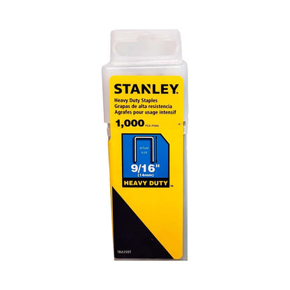 Grapas Trabajo Pesado 9/16'' (14mm) 1.000 Pzas - Stanley - Herram.cl