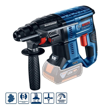 Rotomartillo Inalámbrico Bosch GBH 180 - LI sin baterías - Herram.cl