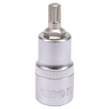 Dado Punta Spline M8 1/2'' 55mm Yato YT-04342 - Herram.cl