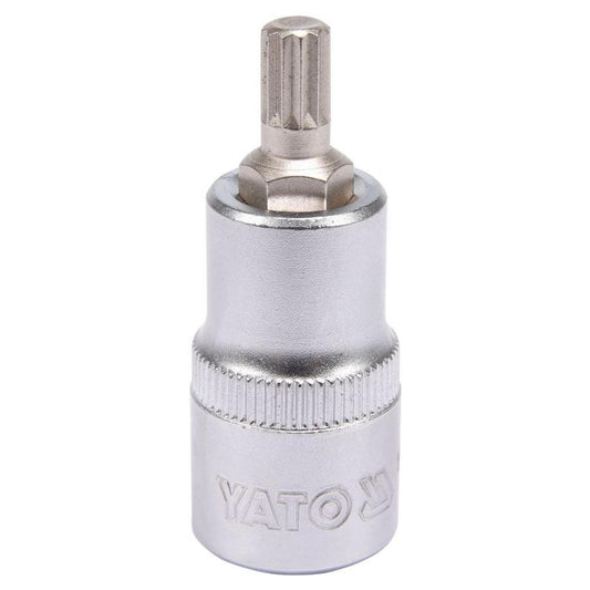 Dado Punta Spline M8 1/2'' 55mm Yato YT-04342 - Herram.cl