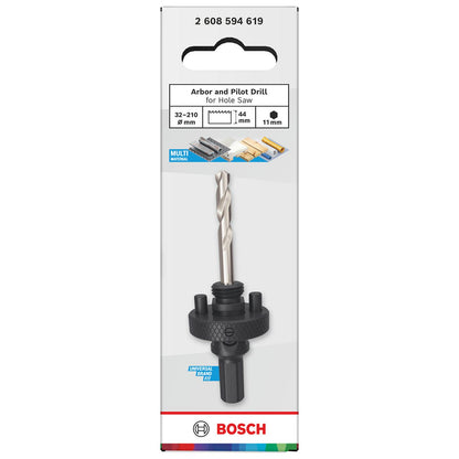 Adaptador Sierra Copa Bosch 2608594619 32-210mm Broca Piloto - Herram.cl