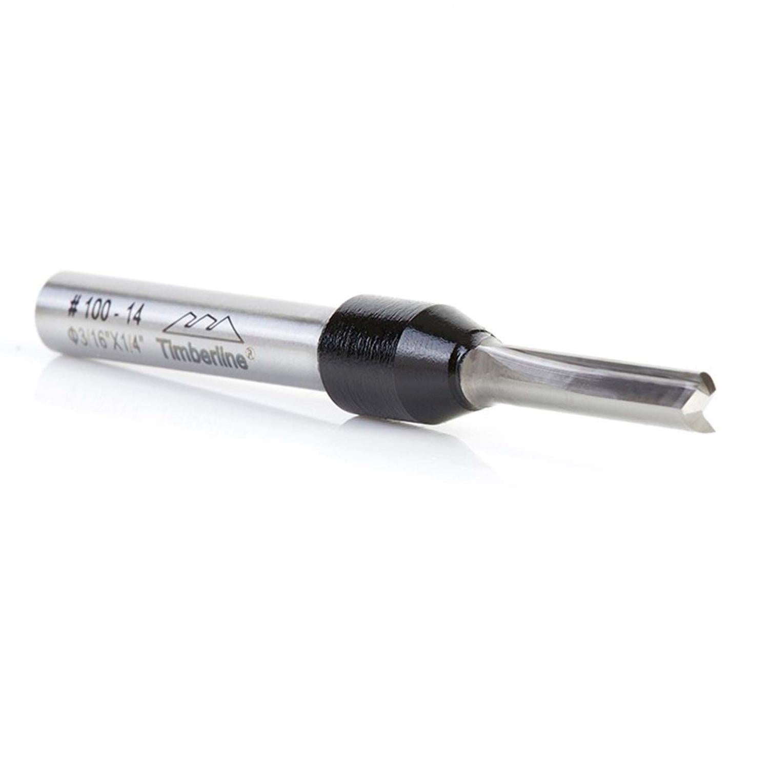 Fresa Recta 2 Filos 3/16''x3/4'' Toma 1/4'' - Timberline - Herram.cl