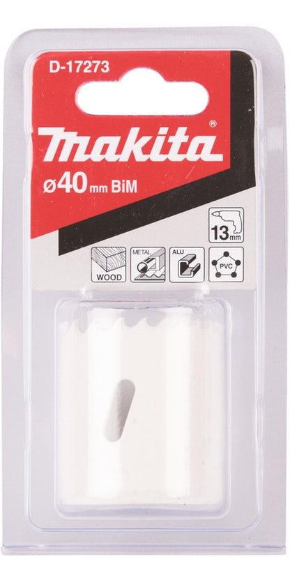 Sierra Copa Makita Bim 40mm (1 - 9/16 Pulgada ) - Herram.cl