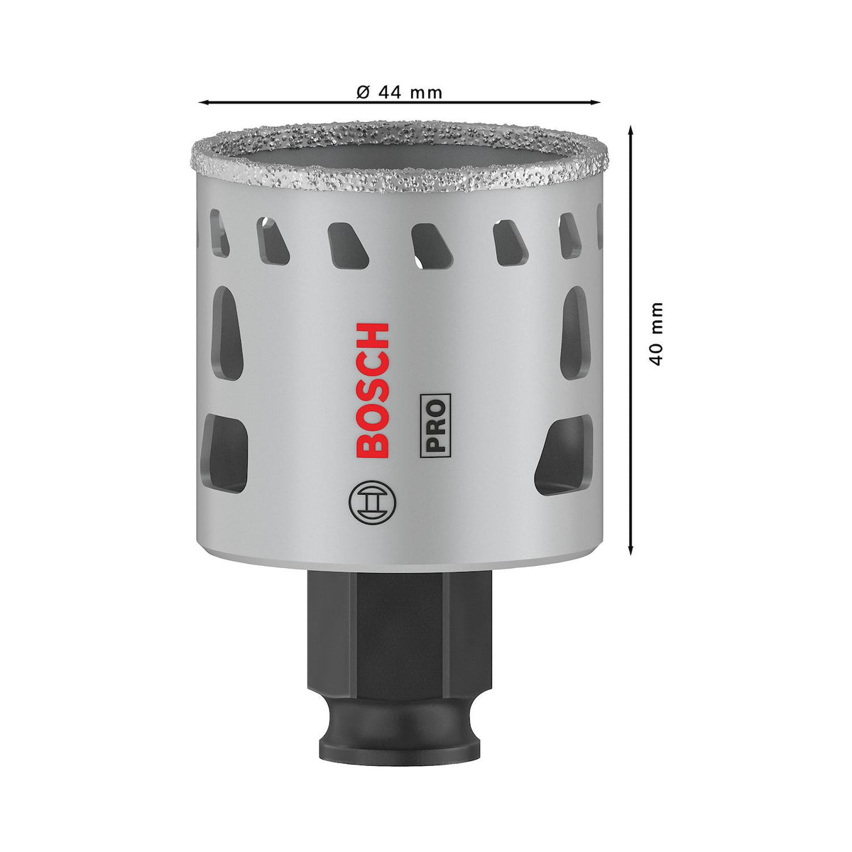 Copa Diamantada PRO Tile Power Change 44mm (1-3/4'') - Bosch - Herram.cl