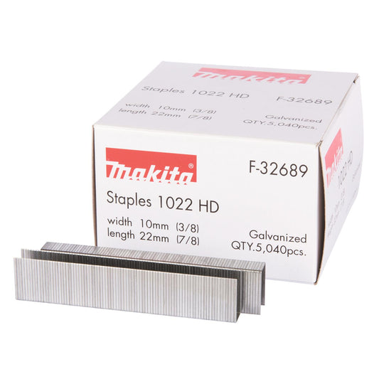 Grapa Galvanizada Calibre 23 10x22mm 5.040 Und. - Makita - Herram.cl