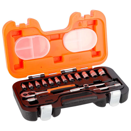 Juego De Dados 1/4'' En Pulgada 16 Pzas S160AF - Bahco - Herram.cl