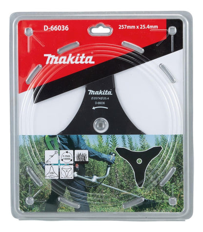 Cuchilla Metal 3 Puntas ET 257x25,4mm - Makita - Herram.cl
