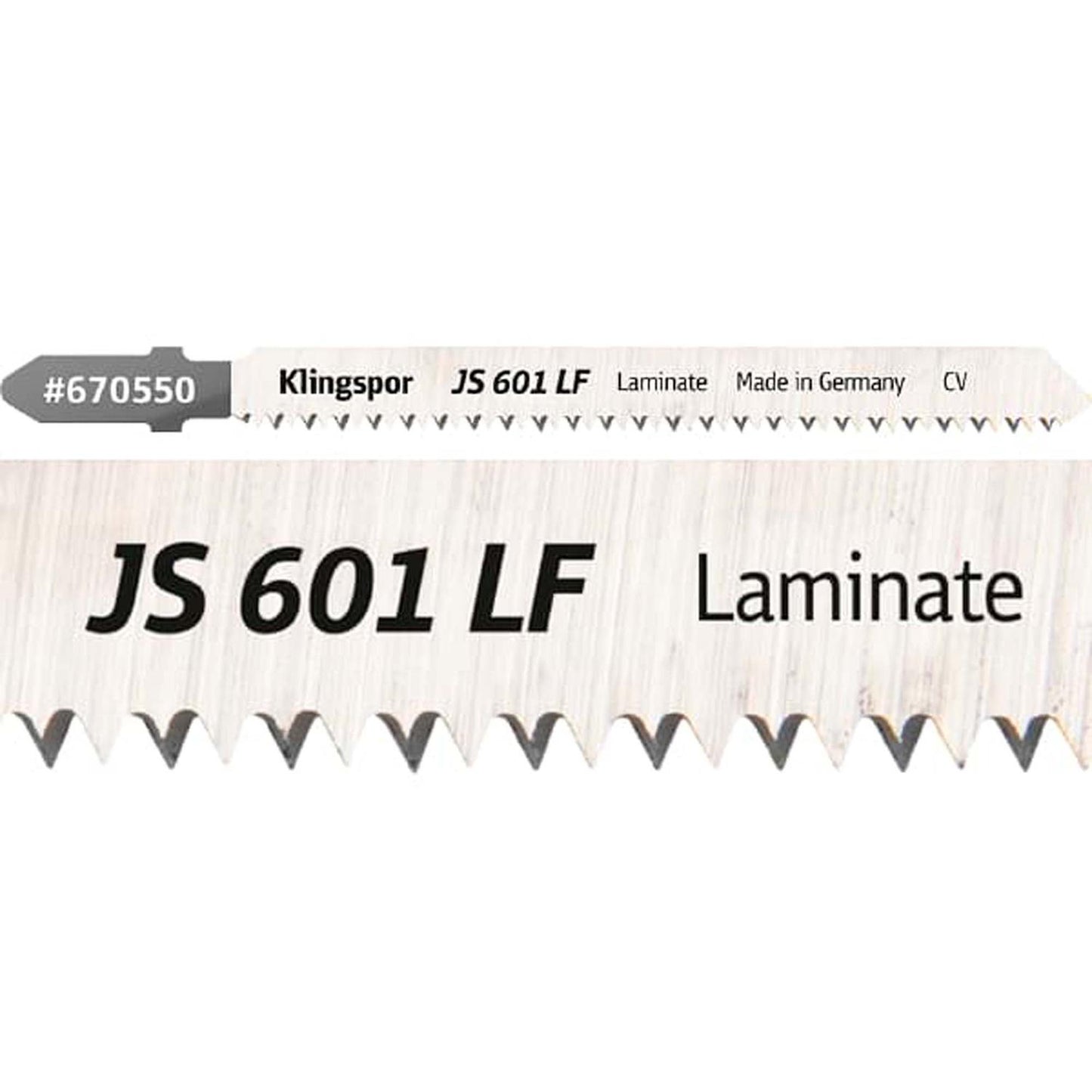 Hoja de Calar JS601 LF Laminados 100mm 5 Pzas. - Klingspor - Herram.cl