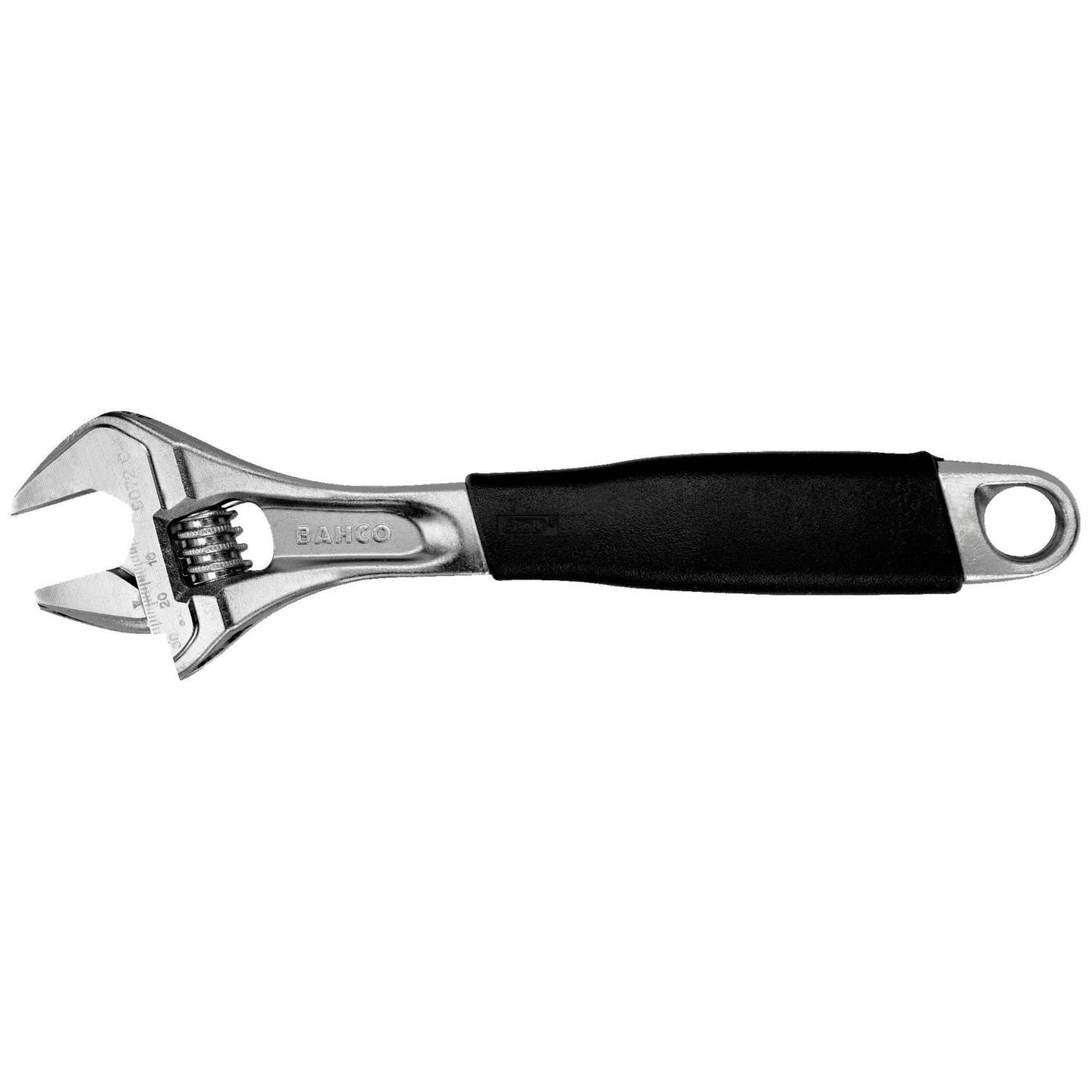Llave ajustable ''inglesa'' ERGO 8'' mango de goma - Bahco - Herram.cl
