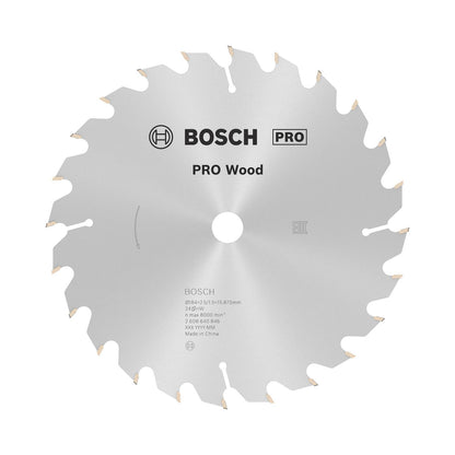 Disco De Sierra Circular PRO Wood 184mm (7 - 1/4'') 24 D Bosch - Herram.cl