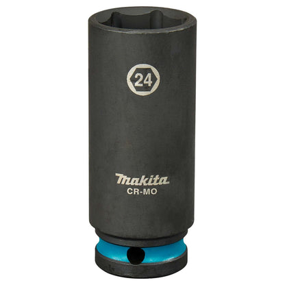 Dado De Impacto Largo 1/2'' 24mm Impact Black - Makita - Herram.cl