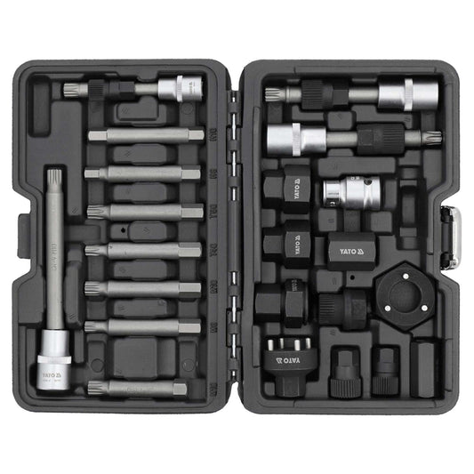 Juego De Llaves para Alternador 22 Pzas YT - 04211 - Yato - Herram.cl