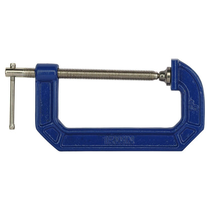 Irwin Quick-Grip Prensa C 5'' 125mm Acero Cuerpo Azul 225105 - Herram.cl